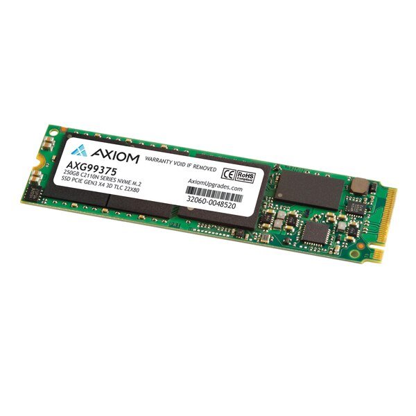 Axiom 250Gb C2110N Nvme M.2 Ssd Taa, Axiom Manufacturing, Mfr#: AXG99375