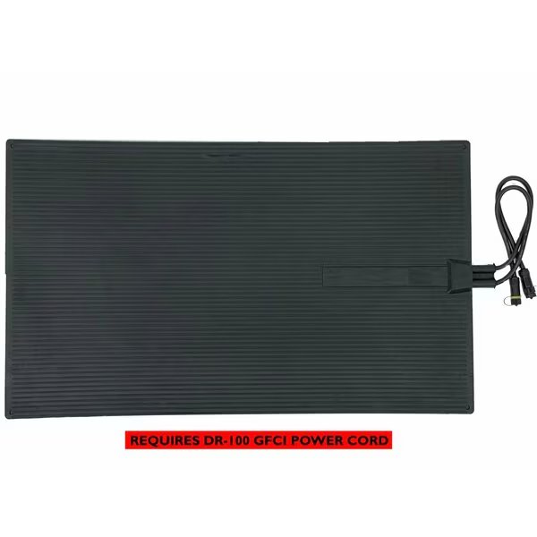 Blue 23 in. x 40 in. 300-Watt Electric Heated Rubber Snow and Ice Melting Mat Mat Only, Dr Infrared Heater, Mfr#: DR-009