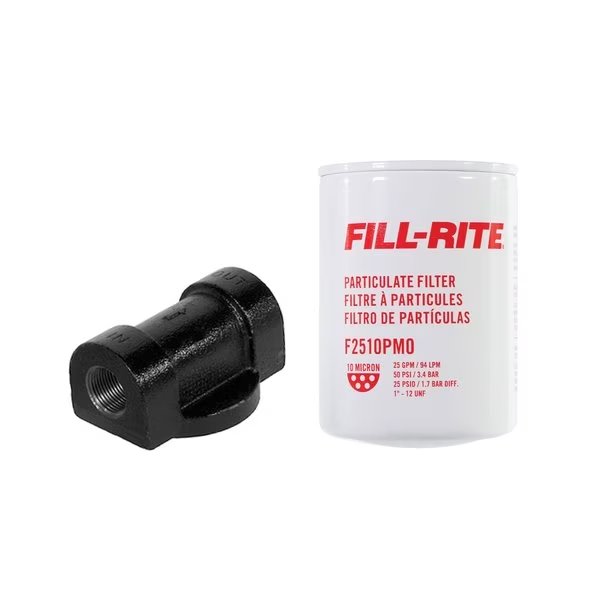 Micron Particulate Filter, 25 gpm, Fill-Rite, Mfr#: 1200KTF7025