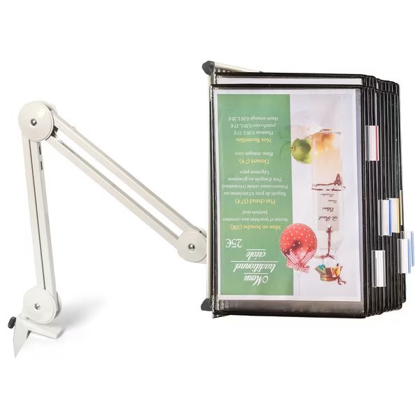 Mounting Arm with 10 Pockets, Black, Tarifold, Mfr#: DAA71
