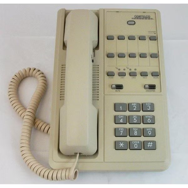240085-VOE-21F Big Button SAND, Cortelco, Mfr#: 2400