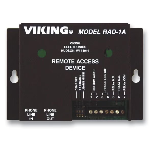 Network Enabled 4 Relay Controller, Viking Electronics, Mfr#: RC-4A