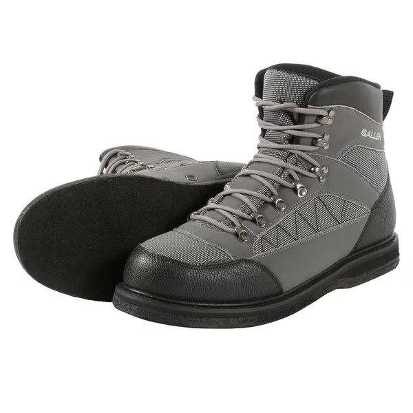 Granite River Men's Felt Sole Wading Boots, Size 12, Gray, Allen Co, Mfr#: 15742