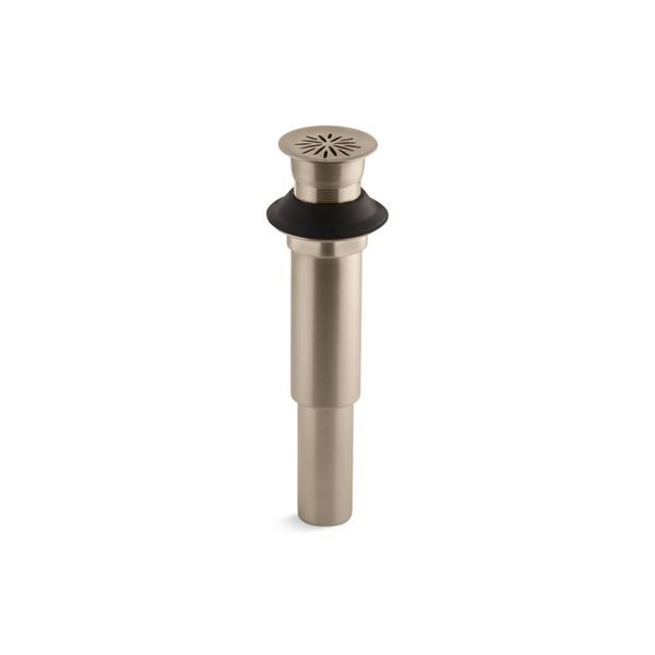 Decorative Grid Drain Without Overflow, Kohler, Mfr#: 7107-BV
