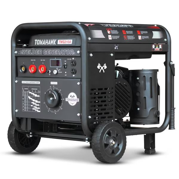 120 Amp Welder Generator Engine Driven 2000 Watt Inverter Generator, Tomahawk Power, Mfr#: TWG210A