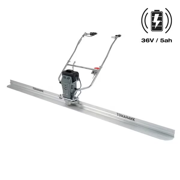 Battery Power Screed 36V  10ft Mag Blade, Tomahawk Power, Mfr#: eTVSA + TSB10-P