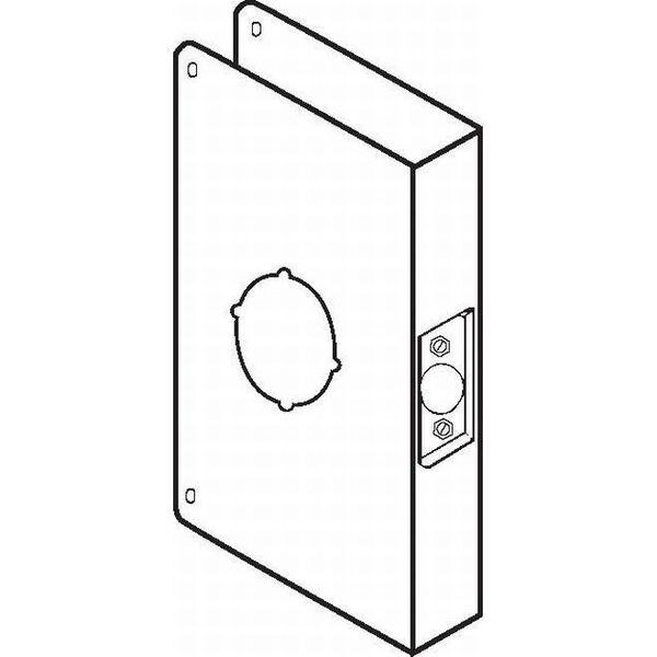Classic Wrap Around for Extended and Converted Backset with 2-3/4