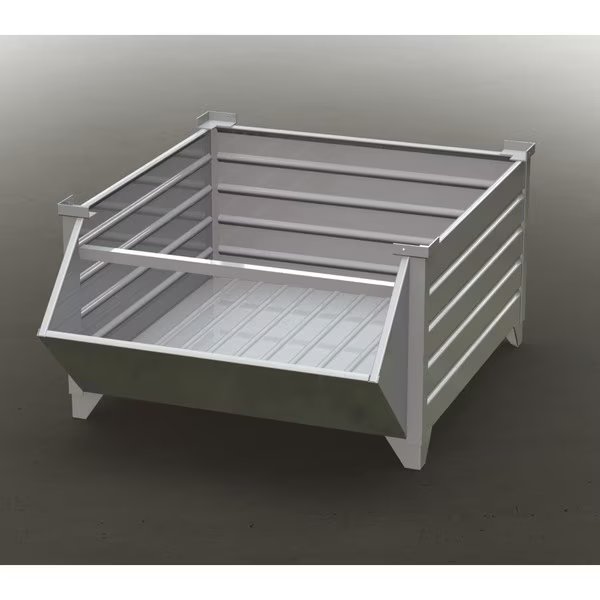 Telegray 2 51011-HF48-X, Steel, 48 L, 49.5 W, 24 H, Topper Industrial, Mfr#: 51011-HF48-X