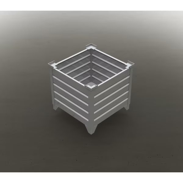 Telegray 2 51016-X, Steel, 30 L, 31.5 W, 24 H, Topper Industrial, Mfr#: 51016-X