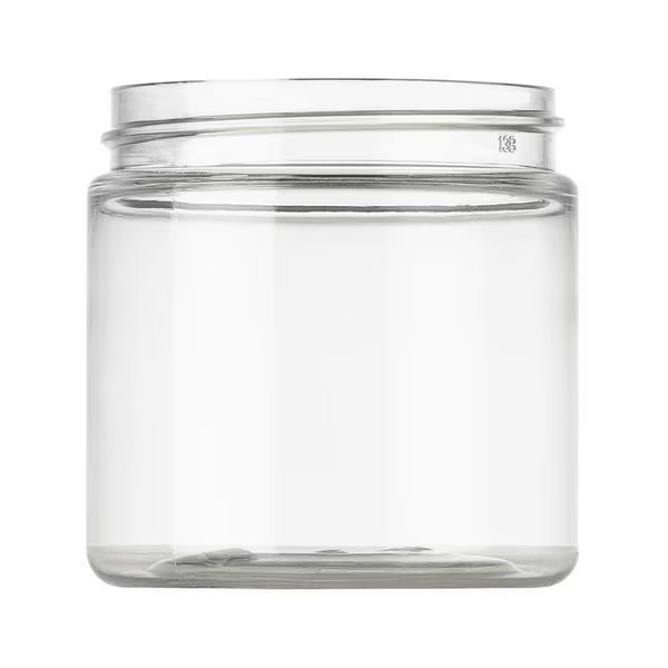 4 oz Clear PET Plastic Round Wide Mouth Jar- 58-400 Neck Finish, Tricorbraun, Mfr#: 127326