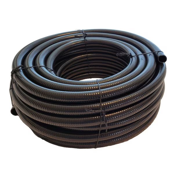 2 in. x 25 ft Black UL Listed Non Metallic Flexible Liquid Tight Electrical Conduit, Hydromaxx, Mfr#: LT200025B