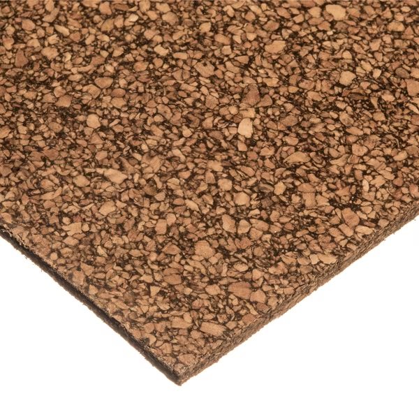 Cork Neoprene Rubber Blend Sheet - Medium - 1/2