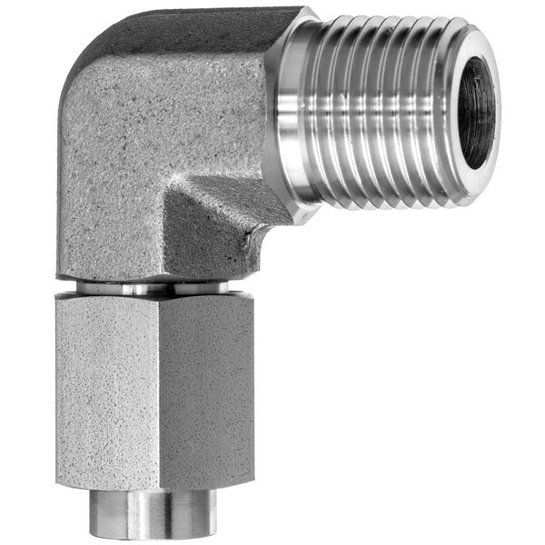 37 Deg Flared Fitting - 316SS - 90 Deg Elbow - 1/2