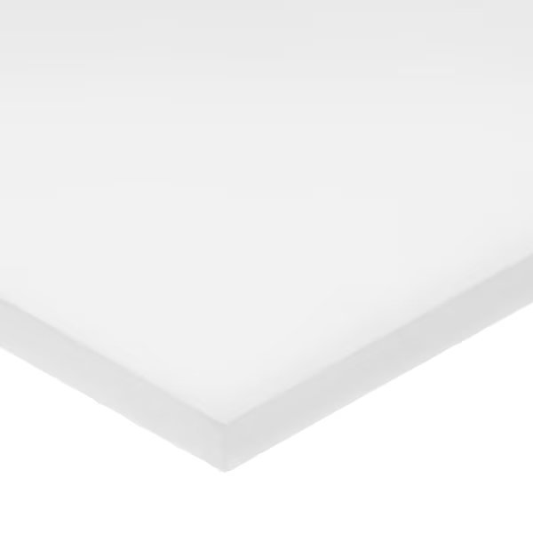 White PTFE Plastic Bar 48