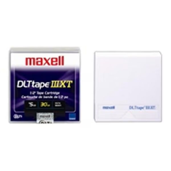 DLT IIIXT / 15 GB / storage media, Maxell, Mfr#: 183570