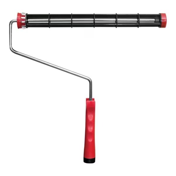 Barracuda Threaded End 14 in. Metal & Plastic Cage Paint Roller Frame, Defenseguard, Mfr#: DE2513063