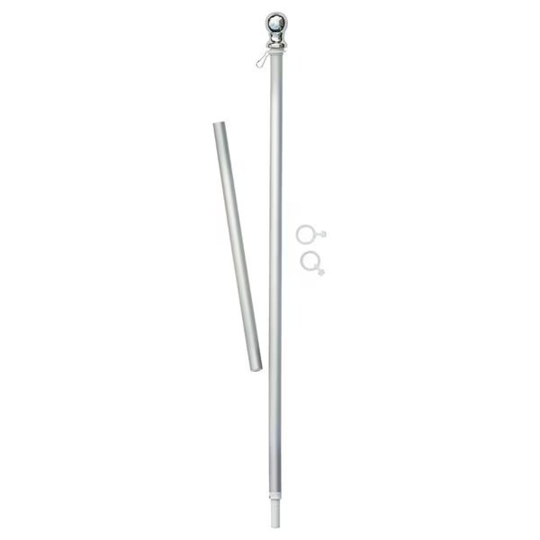 Valley Forge 8009836 60 in. Aluminum Flag Pole; Brushed, Valley Forge, Mfr#: 8009836