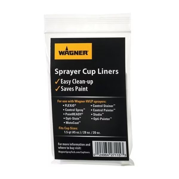 Wagner 1867928 45 oz Cup Liners - 5 per Pack, Wagner, Mfr#: 1867928