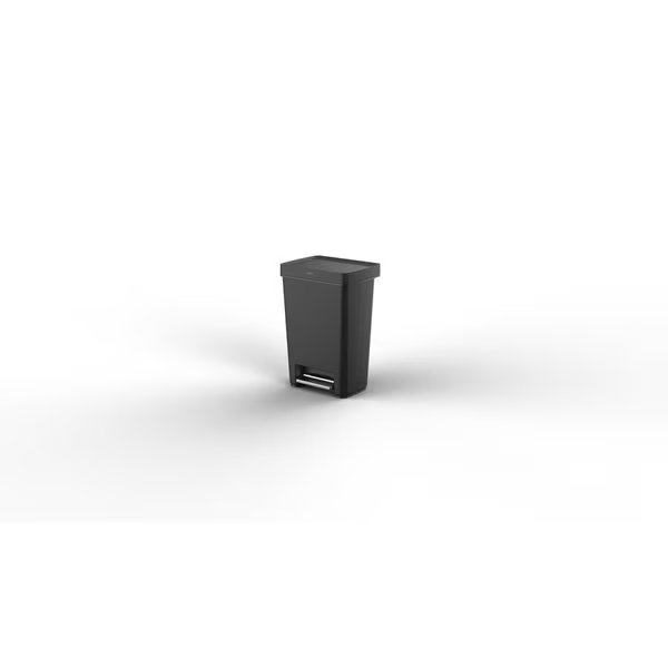 13 gal Trash Can, Gray, Vortex, Mfr#: VO1678369