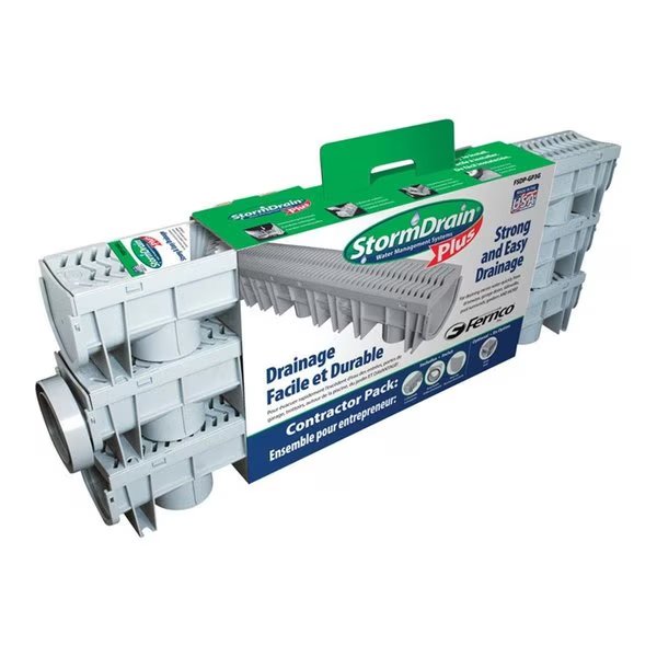 Fernco FSDP-GP3G Storm Drain Plus - Pack of 3, Fernco, Mfr#: FSDP-GP3G