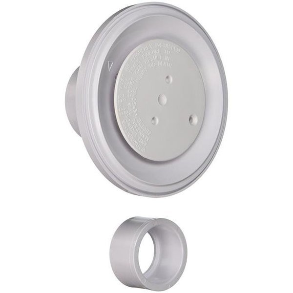 Aqua Star 4DIV101 4 in. Floor Return Fitting; White, Aquastar, Mfr#: 4DIV101