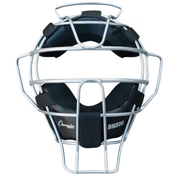 Umpire Lightweight Umpire Face Mask, Silver, Champion Sports, Mfr#: BM200SL