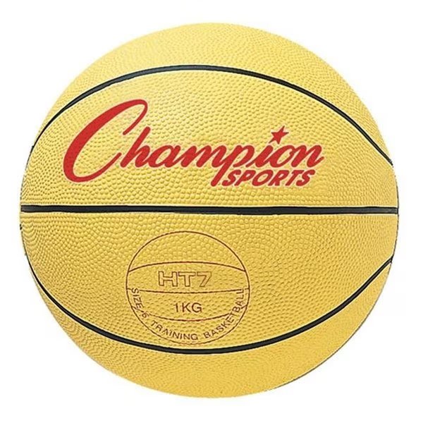 Champion Sports HT74 29.5 in. Weighted Basketball Trainer; Yellow - 4.5 lbs, Champion Sports, Mfr#: HT74
