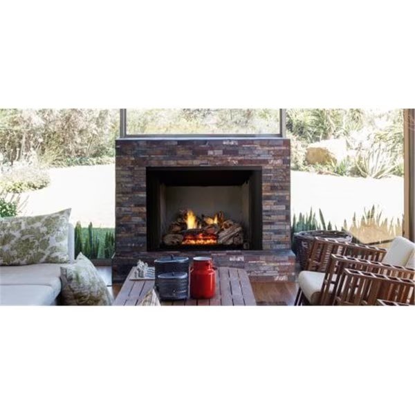 Monessen MX30-H 24 x 30 in. Burncrete Hybrid Moxie Burner Log Set with Glow Getter - 8 Piece, Monessen, Mfr#: MX30-H