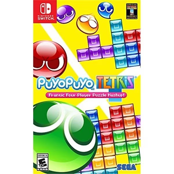 Sega PT-77002-5 Puyo Puyo Tetris Video Game, Sega, Mfr#: PT-77002-5