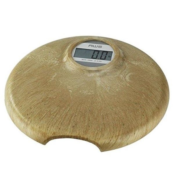 American Weigh Scales 396TERA Faux Marble Digital Personal Bathroom Scale with Battery, American Weigh Scales, Mfr#: 396TERA