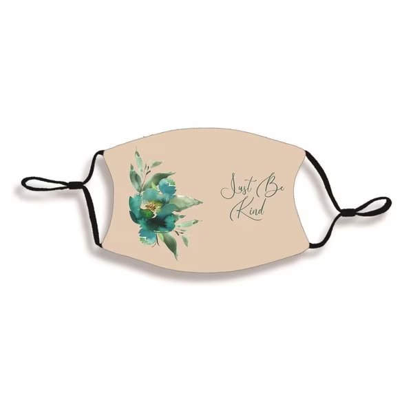 JUST BE KIND/ FLORAL, Dicksons, Mfr#: EMASK-12
