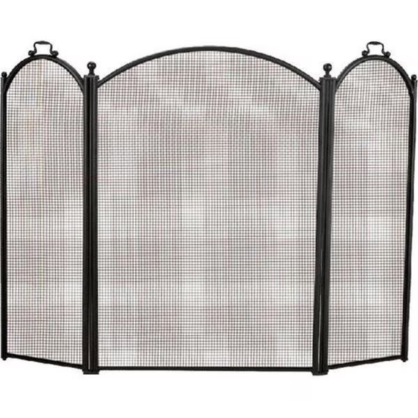 Dagan 1383-29 3 Fold Arched Screen; Black, Dagan, Mfr#: 1383-29