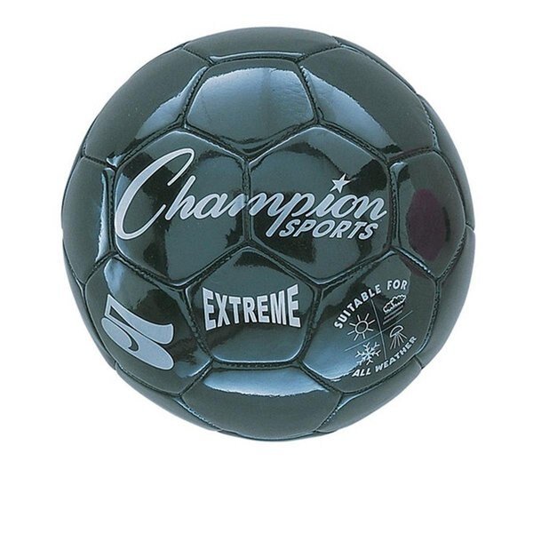 5 Size Extreme Series Soccer Ball - Black, Perfectpitch, Mfr#: PE69985