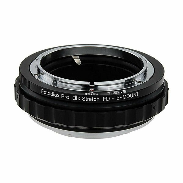 DLX Series Stretch Adapter Canon EOS Lens to Sony E Mount Mirrorless Camera Mount Adapter, Fotodiox, Mfr#: EOS-SnyE-DLX-Stretch