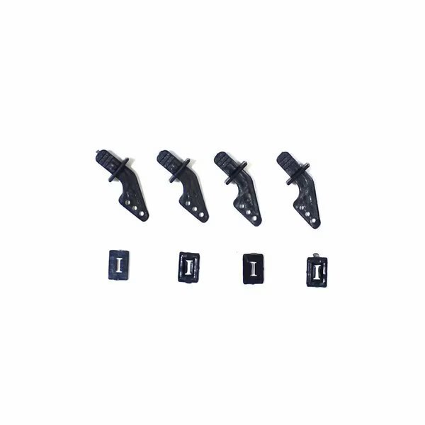 Servo Arms, Set of 4 - Tempest 600 Airplane Parts, 4PK, Plastiflex Co, Mfr#: RGRA1186