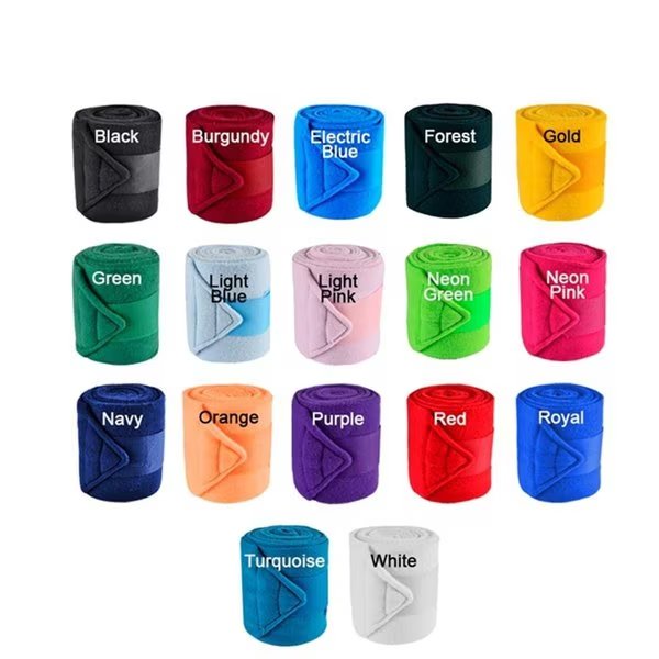 Polo Bandages Black, Jacks, Mfr#: P1000BK