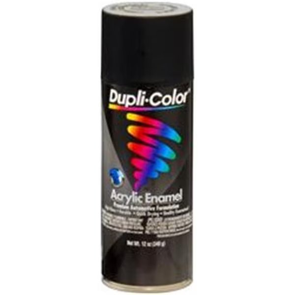 VHT S24-DA1605 12 oz Premium Enamel Paint - Flat Black, Vht, Mfr#: S24-DA1605