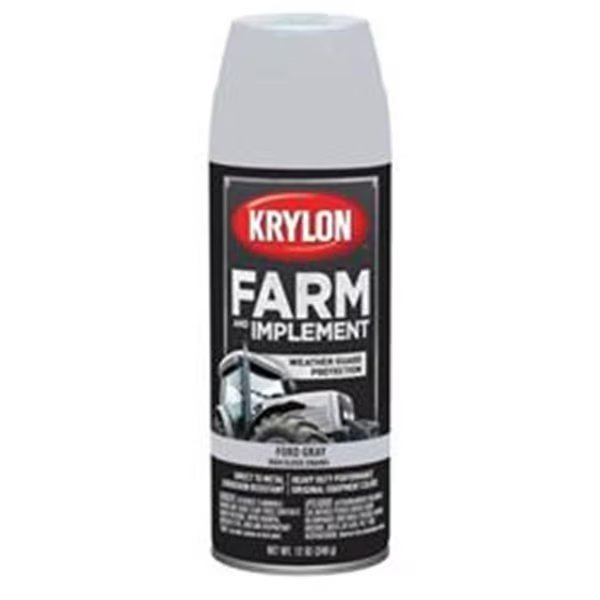 VHT S24-1942 12 oz Krylon Farm & Implement Paint - Ford Gray, Vht, Mfr#: S24-1942