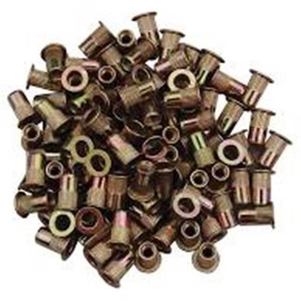 Rivet Nut, 1/4"-20 Thread Size, Steel, Astro Pneumatic, Mfr#: AST-RN14