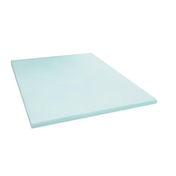 Memory Foam Solutions UBSMSQGS2Z Topper Cover 2 in. Thick Queen Size Gel Swirl Visco Elastic Memory Foam Mattress Pad Bed Topper, Memory Foam Solutions, Mfr#: UBSMSQGS2Z