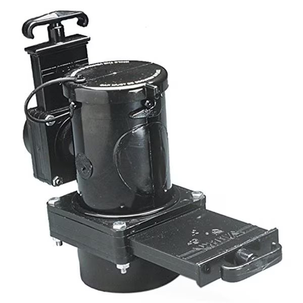 San Tee Double Rotating Valve - 3 Spigot x 2 Hub x 3 Bayonet Cap, Valterra Products, Mfr#: VA375870