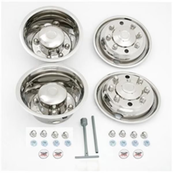 Phoenix USA PHONH8495 19.5 in. 8 Lug 4 Hand Hole Accuride HP Dual Wheel Simulator 22 mm Dotliner Set, Phoenix Usa, Mfr#: PHONH8495