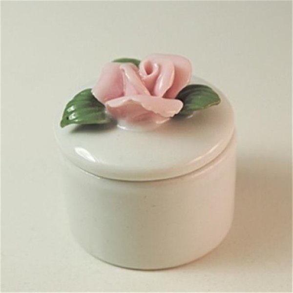 Porcelain Flower Trinket Box, Dwellingdesigns, Mfr#: DW1412809