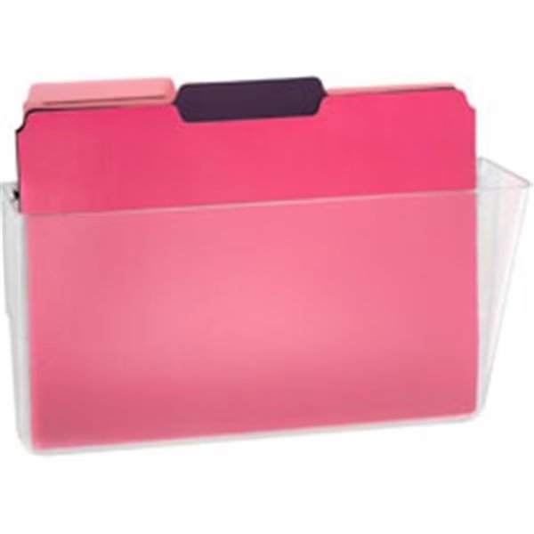 Officemate OIC21434CT Plastic Wall File; Clear, Officemate, Mfr#: OIC21434CT