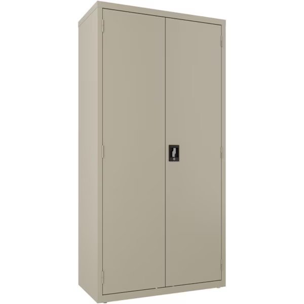 Wardrobe Steel CabinetPutty, Lorell, Mfr#: LLR66965
