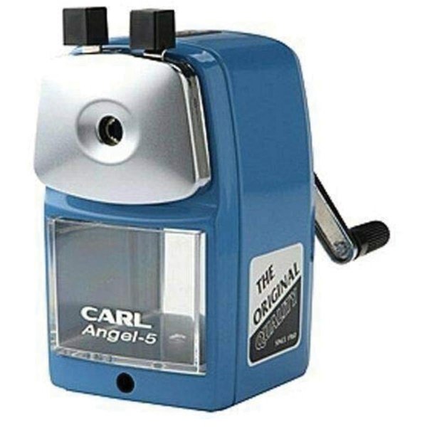 Angel-5 Pencil Sharpener Desktop, Blue, Carl, Mfr#: CA466353