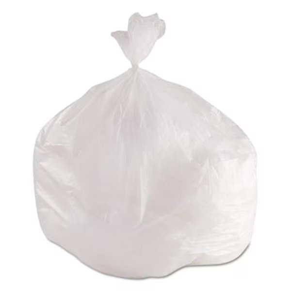 56 gal 43 x 48 in. 22 Micron High Density Can Liner, Natural - 25 per Roll, Roll of 8, Cool Kitchen, Mfr#: CO2492967