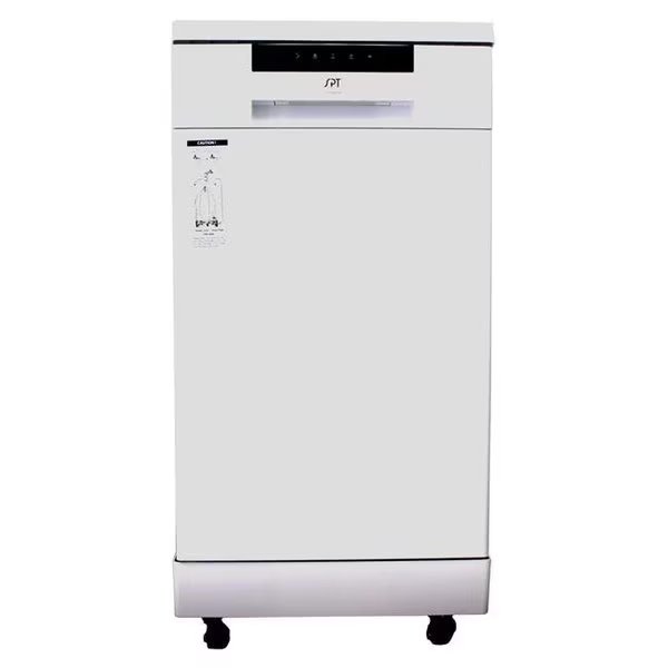 SPT SD-9263W 18 in. Energy Star Portable Dishwasher; White, Spt, Mfr#: SD-9263W