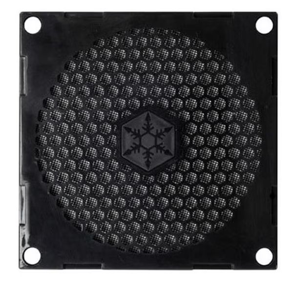 Silver Stone Technologies FF81B 80 mm Fan Filter with Grill, Silverstone, Mfr#: FF81B