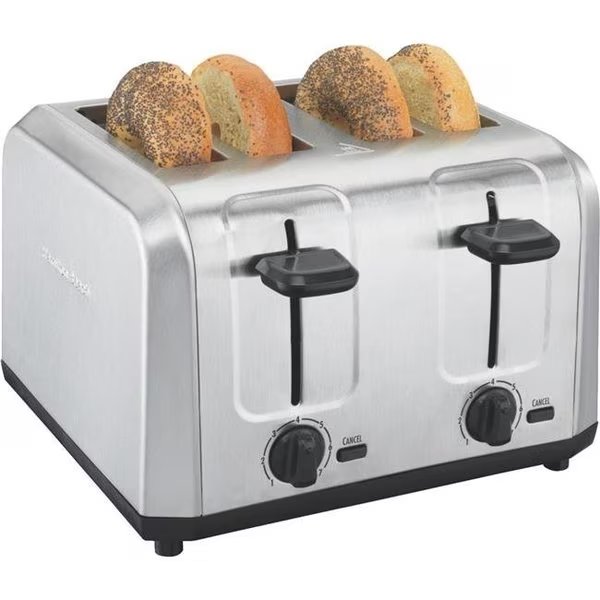 Hamilton Beach 251078 4 Slice Stainless Steel Bagel Toaster, Hamilton Beach, Mfr#: 251078